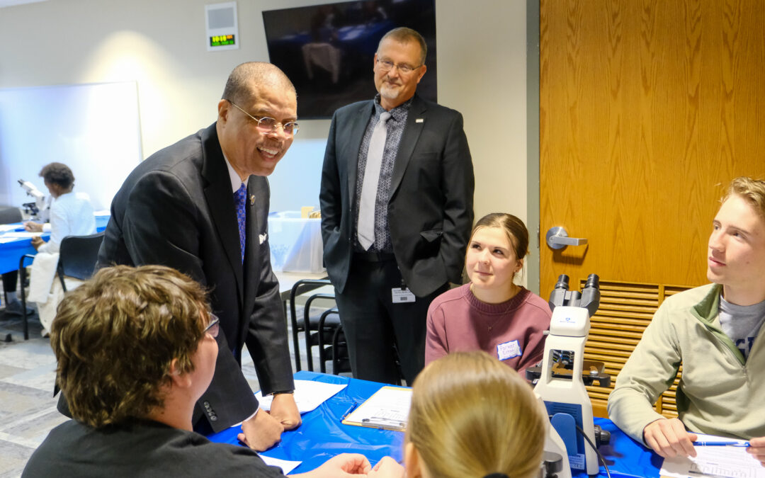 Virginia Secretary of Education Visits Campus as Part of VDOE Listening Tour