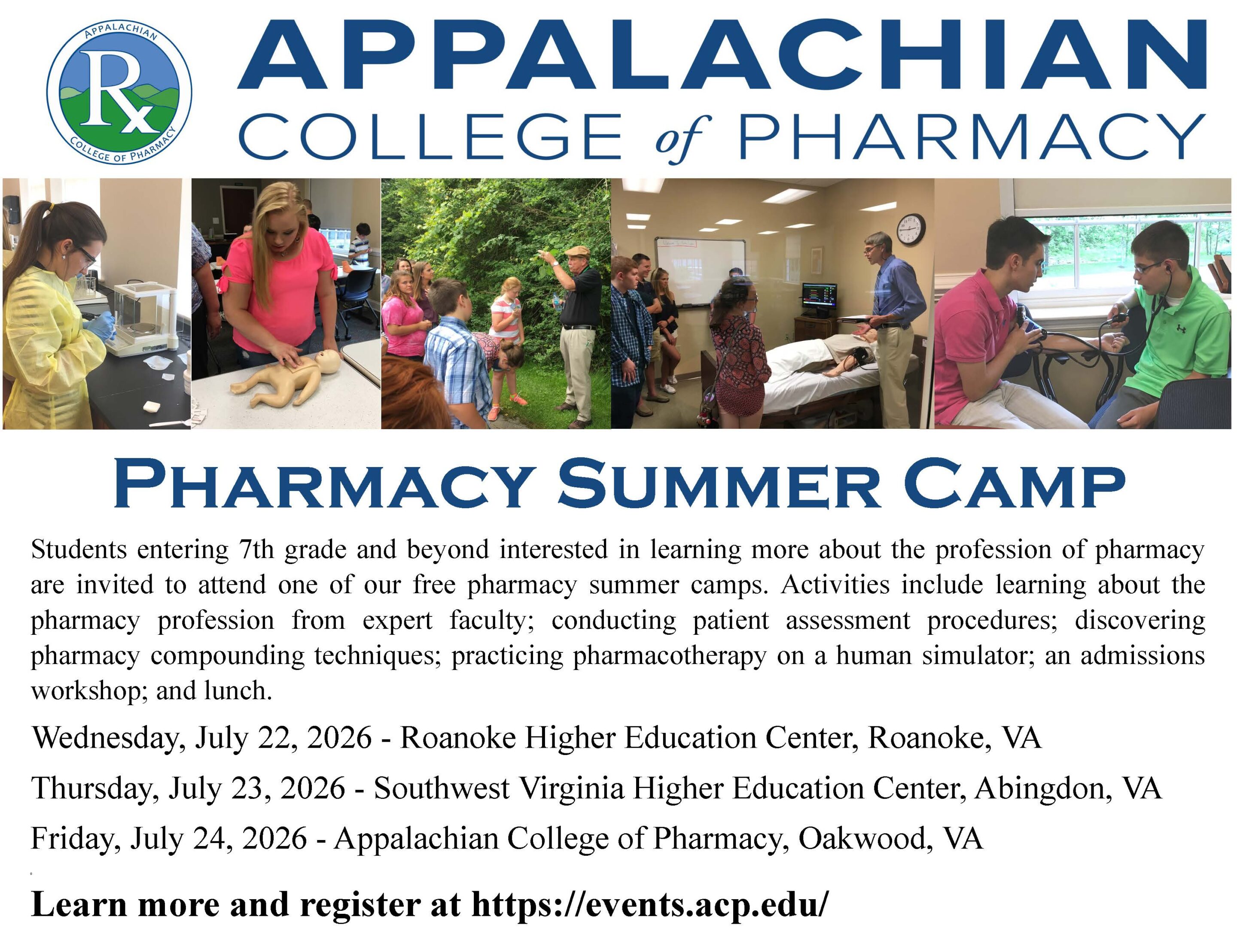 Summer Camp Flyer 2026